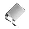 MYSUNBAR Shaving Holder Shower, Pack of 2 Multi-Purpose Hooks, Stainless Steel, Waterproof Wall Hooks, Self-Adhesive, Razor Holder Shower, Bathroom Hooks, No Drilling view 1