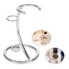 MYSUNBAR 2 in 1 Curved Shaving Brush Stand for Men Beard Accessories view 2