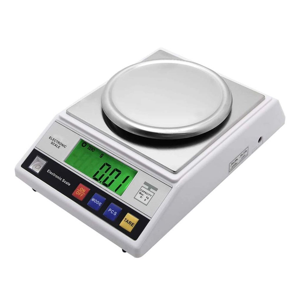 WYRMB Scientific Gram Scale Analytical Balance Precision Lab Weighing And Counting With Unit Conversion LCD Display,1000g/0.01g