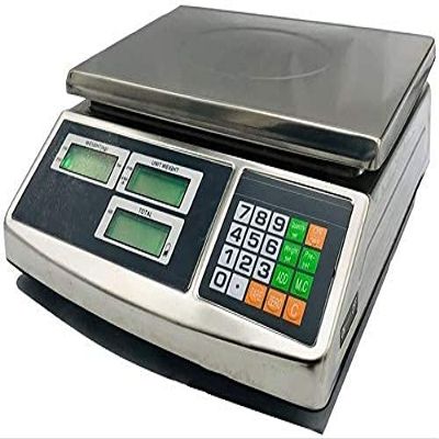 WYRMB Kitchen Scale 30Kg/0.5G Digital Counting Scale Stainless Steel Commercial Industrial Scales For Kitchen Restaurant Food Meat Fruit,30kg/1g