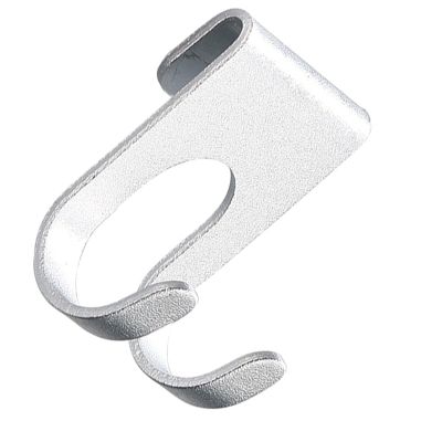 MYSUNBAR Pack of 4 Razor Holder Hooks, Razor Holder, Multi-Purpose Hooks, Stainless Steel, Self-Adhesive Razor Holder, Waterproof Bathroom Hooks, No Drilling