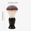 MYSUNBAR 3-in-1 Razor Set for Men, Safety Razor Stand + Imitation Badger Hair Shaving Brush + Shaving Bowl, Razor Holder Compatible view 3