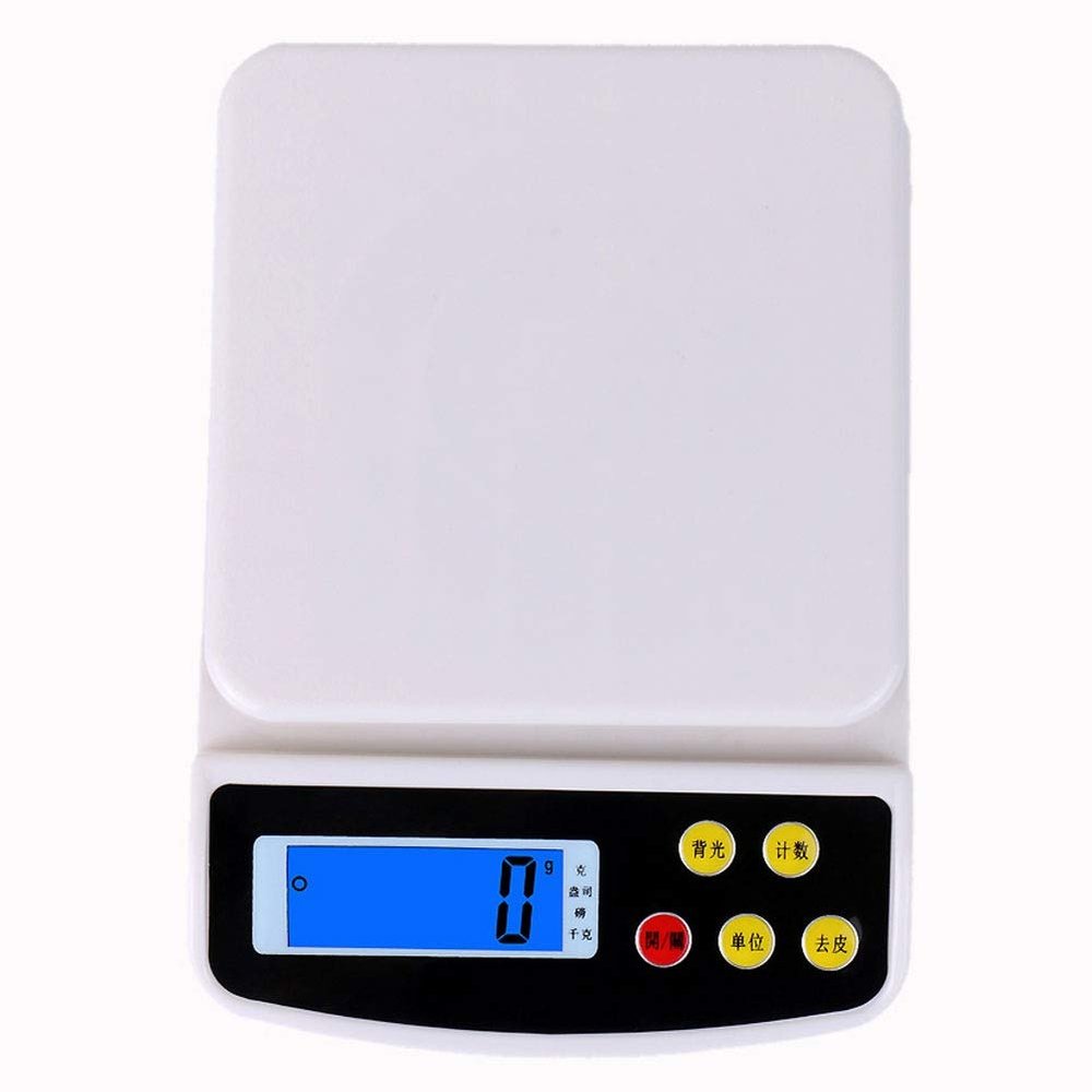 WYRMB High Precision Digital Kitchen Electronic Scale 0.1g Balance Baking Food Gram Scale For Vegetables Fruit,10kg/1g