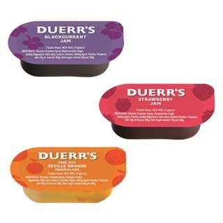 Individual Jam Portions, Assorted Flavours 14g (Pack of 20) by Shop4Choice