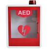 SXTYFBB AED Defibrillator Storage Cabinet,Wall-mounted Cardiac Defibrillation Alarm Box,With Alarm System,Double Switch Control,Fits Most AED Models, for Home Office view 1