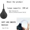 4 PCS Enema 220 Ml Constipation Relief Bowel Cleanse for Men Detachable Slim Nozzles Reusable Colon Cleanse Anal Douche Enemas at Home Kit Fast for Men and Women Douches view 3
