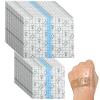 100 PCS Second Skin, Bandage Transparent Film Dressing Bandage Second Skin Dressing Protective Shield Transparent Stretch Adhesive Bandages Protective Shield view 1
