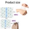 100 PCS Second Skin, Bandage Transparent Film Dressing Bandage Second Skin Dressing Protective Shield Transparent Stretch Adhesive Bandages Protective Shield view 2