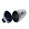 Adorable 'I Love Pugs' Gift for Dog Lovers Perfect Pug Dog Lover Present, 500ml Aluminium Shaker Bottle for Supplement Shakes - Easy Clean, Durable Cup. (Silver) view 2