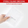 15 Pcs Split Drain Adhesive Feeding Tube Bandages, Peg G J Supra-Pubic Incision Bordered Guaze Pad, Sterile Drain Patch Supplies Island Dressing, Catheter Stabilization Device Holder for Nursing Care view 4