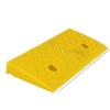 DUNSBY Threshold Ramp 50 * 22 * 4cm Plastic PVC Road Slope Ramp Pad Portable Car Step Uphill Triangle Mat Curb Rubber for Thresholds and Bathroom(Yellow) view 1