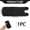 Upper Arm Compression Sleeve for Bicep Tendonitis Adjustable Bicep Support Brace Elbow Support Wrap Pain Relief Muscle Strains Injury Arthritis Recovery Material Upper Arm Sleeves Men Women Black view 2