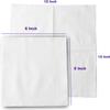 10 x 500 White Paper Napkins 30 x 30 cm | Strong & Absorbent 1-Ply Serviettes | Soft Disposable Napkins for Home, Parties & Catering view 2