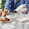 10 x 500 White Paper Napkins 30 x 30 cm | Strong & Absorbent 1-Ply Serviettes | Soft Disposable Napkins for Home, Parties & Catering view 4