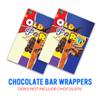 2-Pack "Old Fart" Funny Chocolate Bar Wrappers Novelty Joke Gift for Men Rude Retirement & 50th 60th 70th Birthday Gag Present Hilarious Secret Santa Stocking Filler (Wrappers Only) view 2