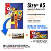 2-Pack "Old Fart" Funny Chocolate Bar Wrappers Novelty Joke Gift for Men Rude Retirement & 50th 60th 70th Birthday Gag Present Hilarious Secret Santa Stocking Filler (Wrappers Only) view 3