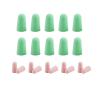 10Pairs/5Pairs Noise Reduction Tapered Earplugs Protective for Sleep Travel Comfort Earplug Noise Reduction Foam Soft Ear Plugs(10Pairs-Green Pink) view 1