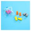 10Pairs/5Pairs Noise Reduction Tapered Earplugs Protective for Sleep Travel Comfort Earplug Noise Reduction Foam Soft Ear Plugs(10Pairs-Green Pink) view 2