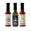 Lazy Scientist's Mild Ones Hot Sauce Bundle, 3 x 150ml - Chip, Brockwell Green, Dutch view 1