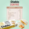 Diablo No Added Sugar Cookies, Peanut Butter and Cream Cookies  Delicious No Sugar Biscuits, Guilt-Free Snacks for Adults & Families, Sweet Treats Sweetened with Maltitol, 100g (Pack of 1) view 2