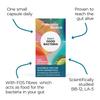 PrecisionBiotics Daily Good Bacteria - Daily Gut Health Probiotics Supplement - BB-12 and LA-5 Bacterial Culture Strains + FOS fibers - 30 Capsules view 2