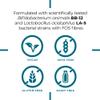 PrecisionBiotics Daily Good Bacteria - Daily Gut Health Probiotics Supplement - BB-12 and LA-5 Bacterial Culture Strains + FOS fibers - 30 Capsules view 4