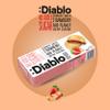 Diablo No Added Sugar Cookies with Strawberry and Peanut Cream Coating  Delicious No Sugar Biscuits, Guilt-Free Snacks for Adults & Families, Sweet Treats Sweetened with Maltitol, 100g (Pack of 1) view 3