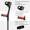 1 Pair of Forearm Crutches,Crutches for Adults,Comfortable Grip,Crutches for Walking,Heavy Duty Non-Slip Rubber Feet,Mobility Aid for Elderly, Seniors & HandicapBlack It's so kind of you powerfully view 4