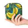 Sanitary Napkin Storage Bag, Banana-954 Tampon Zipper Bags Pouch, Period Bag for Teen Girls Feminine Menstruation Purse view 4