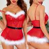 TYUIOP My Order Christmas Lingerie Sexy red Lingerie for Women Sets Sexy for Women Sets Naughty Outfits UK Plus Size White view 3