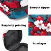 Period Kit Bag for Girls Women Ladies, Cherry-768 Sanitary Napkin Disposal Bags, Large Capacity Zipper Menstrual Pad Pouch view 3