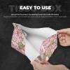 Pink Lotus Tissue Box Cover, Tissue Box Holder, Tissue Holders Decorative Organizer for Home Decor, Tabletop and Car view 3
