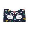 Flowers Swan Love Tissue Box Cover Tissue Box Holder for Living Room Kitchen Bathroom Toilet Table Desk Home Office Countertop Car view 2