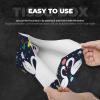 Flowers Swan Love Tissue Box Cover Tissue Box Holder for Living Room Kitchen Bathroom Toilet Table Desk Home Office Countertop Car view 3