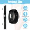 AOGOE Ultrasonic Bracelet, 2PCS Ultrasonic Body Shape Wristband, Ultrasonic Body Shape Bracelet, Lymphatic Drainage Ultrasound Bracelet for Men and Women, Mosquito Bracelet, Ultrasonic Wristband view 2