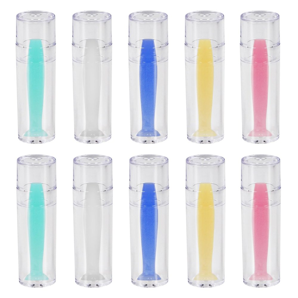 Aoutrow Hard Contact Lens Remover for Hard/RGP Lenses, Contact Lens Inserter Applicator Suction Cup Tool for Prosthetic Eyes, 10 pcs
