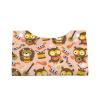 Musical Instruments with Cute Hedgehog and Owl Tissue Box Cover, Tissue Box Holder, Facial Box Cover for Storage on Bathroom Vanity, Countertop, Bedroom Dresser view 2