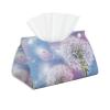 Romantic Dandelion Tissue Box Cover, Tissue Box Holder for Tabletop Desk, Decorative Box Covers, Accessories for Home Car Office view 1
