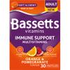 Bassetts Vitamins Adult Orange & Pomegranate Flavour Immune Support Multivitamins 30 Gummy Pastilles view 1