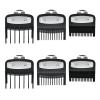6 Pcs Hair Clipper Guard, Hair Clipper Guards Combs, Hair Clipper Attachments for Precision Hair Cutting, Perfect for Home and Professional Use view 1
