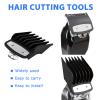 6 Pcs Hair Clipper Guard, Hair Clipper Guards Combs, Hair Clipper Attachments for Precision Hair Cutting, Perfect for Home and Professional Use view 3