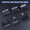 6 Pcs Hair Clipper Guard, Hair Clipper Guards Combs, Hair Clipper Attachments for Precision Hair Cutting, Perfect for Home and Professional Use view 4