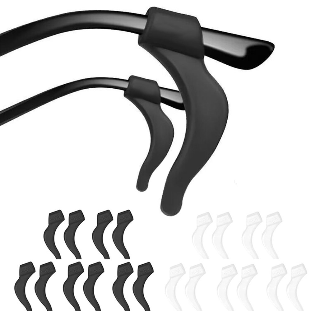 20 Pair Stop Glasses Slipping Down Nose Anti Slip Ear Grips, Sunglasses & Reading Glasses Accessories