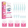 Beauty7 Eyebrow Waxing Strips - Sensitive Skin - 24pcs Cold Wax Strips & 4 Post Wax Calming Oil Wipes Facial Hair Removal view 1