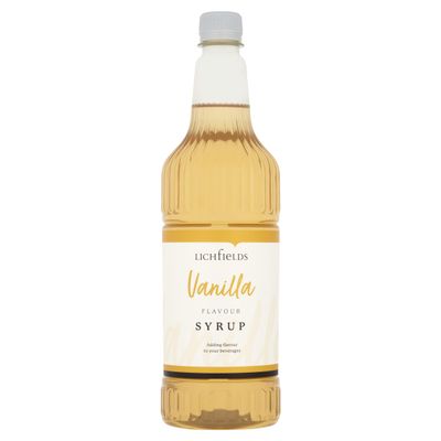 Lichfields Vanilla Flavour Syrup 1 LTR