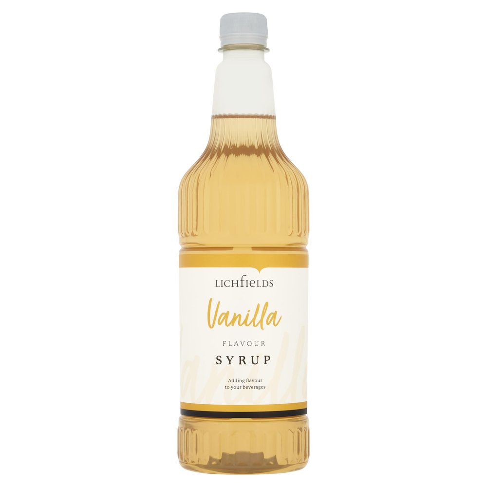 Lichfields Vanilla Flavour Syrup 1 LTR