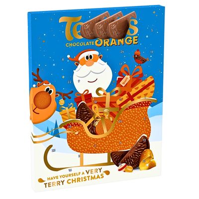 Terry's Chocolate Orange Advent Calendar 2025, 106g - Advent Calendar 2025 adults boys kids