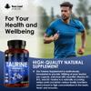 Taurine Supplement - High Strength 1800mg Capsules Enriched with Vitamins B1, B12 & Vitamin D3-120 Amino Acids Capsules - Vegetarian Made in The UK by New Leaf view 3