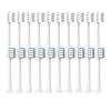 WENH 10PCS Replacement Brush Heads for T200 White/GrayBlue Deep Soft Bristle Cleaning Electric Toothbrush Nozzles(5White5Gray) view 2