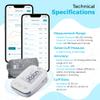 Aspedan Bluetooth Blood Pressure Monitor | MHRA & Clinically Validated | Phone Connect via Free Smartphone App | iOS/iPhone/Android/Google | Automatic Arm Cuff Home Use | Optional XL Cuff & Travel Bag view 4